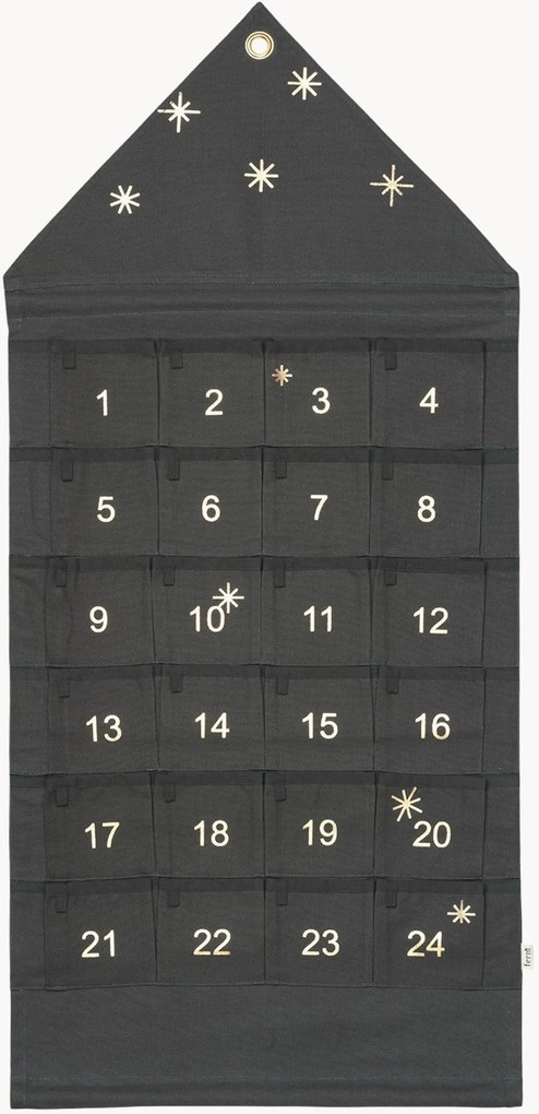 Calendário de Advento em algodão Star