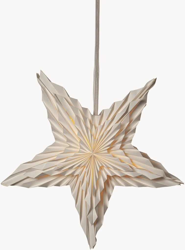 Candeeiro suspenso decorativo de Natal White