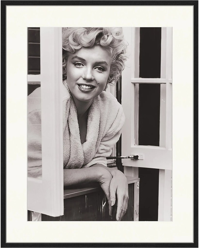 Impressão digital emoldurada Marilyn Monroe