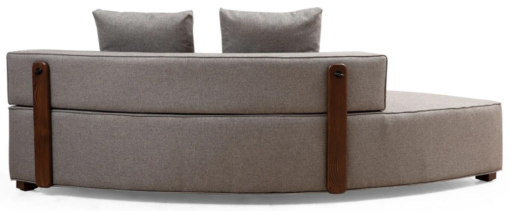 Sofá de Canto Gondol – Cinzento – 360 x 300 cm