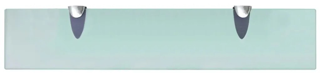 Prateleiras flutuantes 2 pcs vidro 50x10 cm 8 mm