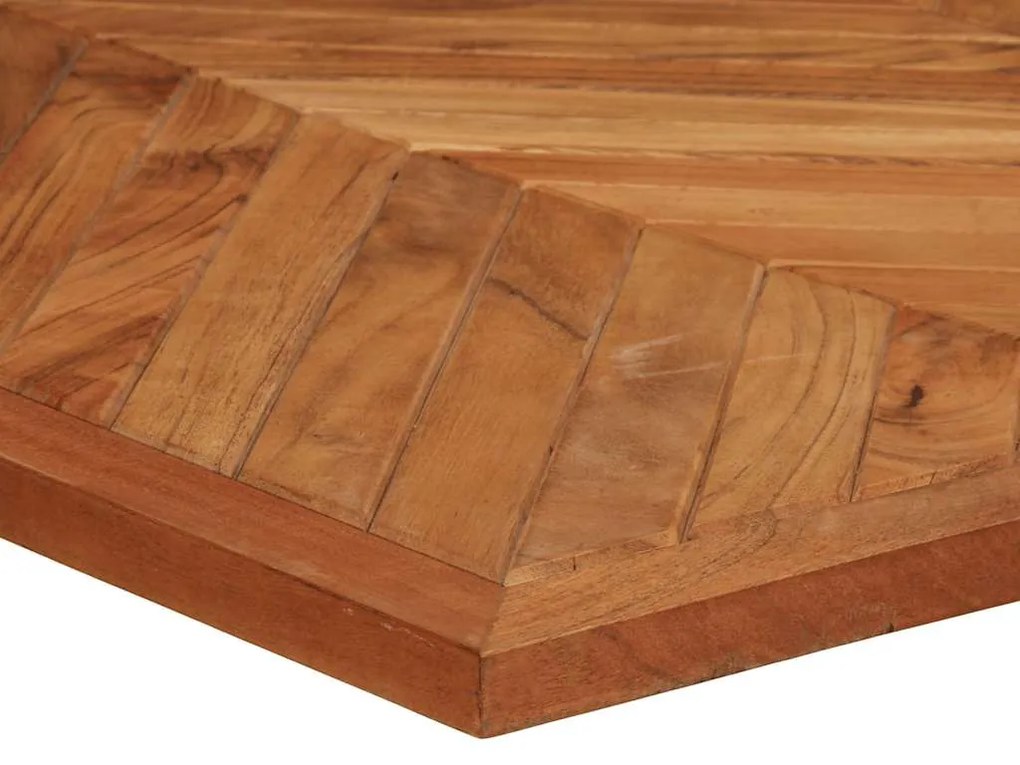 Mesa de jantar 160x80x75 cm Madeira maciça de Acácia