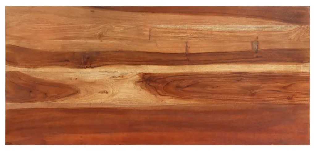 Mesa de jantar 110x50x76 cm madeira de acácia maciça