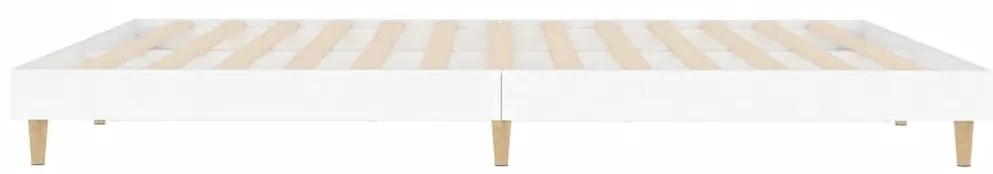 Estrutura de Cama - 200x200 cm - Derivados de Madeira Branco