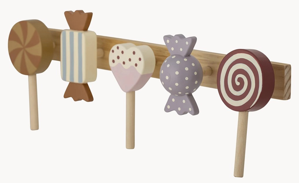 Bengaleiro de parede em madeira Rudy