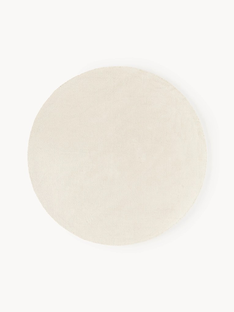 Tapete redondo em algodão artesanal Lora