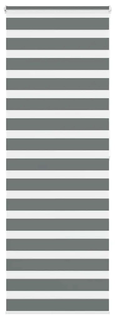 vidaXL Cortina de zebra 80x200 cm largura do tecido 75,9 cm poliéster