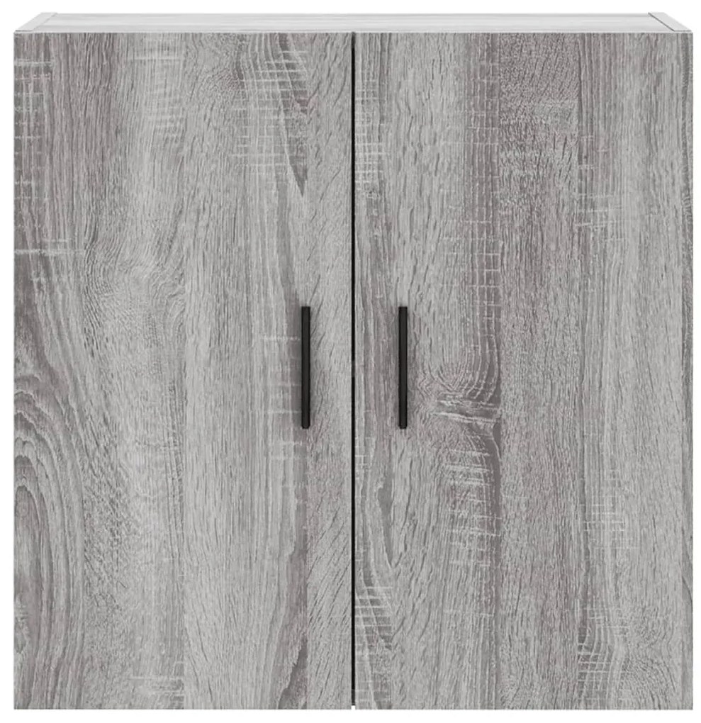 Armário de parede 60x31x60 cm derivados madeira cinzento sonoma