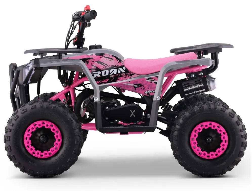 MINI MOTO 4 GASOLINA PARA CRIANÇAS Bull 49cc tipo ATV Rosa