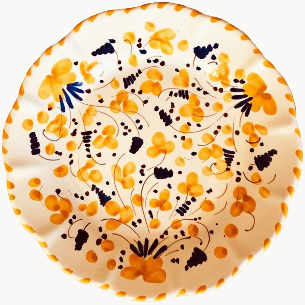 Prato de pequeno-almoço artesanal Toscana