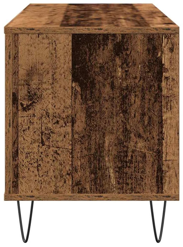 Armário de Registros vidaXL Carvalho Artisan 100x38x48 cm Madeira de e