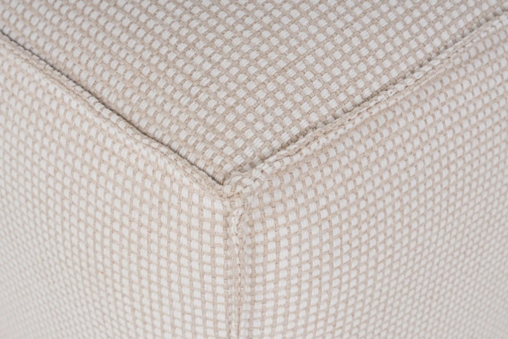 Pouffe Lora – Branco – 85x85x40 cm