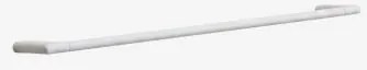 Toalheiro Adesivo De Parede Com Barra De 60 Cm Para Casa De Banho Em Aço Inoxidável Rovent Branco - Sklum