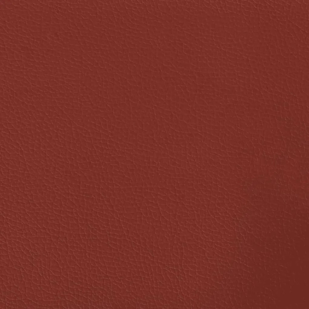 Painel parede 12 pcs 30x30cm couro art. 0,54 m² vermelho tinto