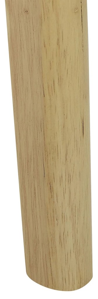 Mesa de jantar redonda em madeira clara ⌀ 90 cm SANDY Beliani
