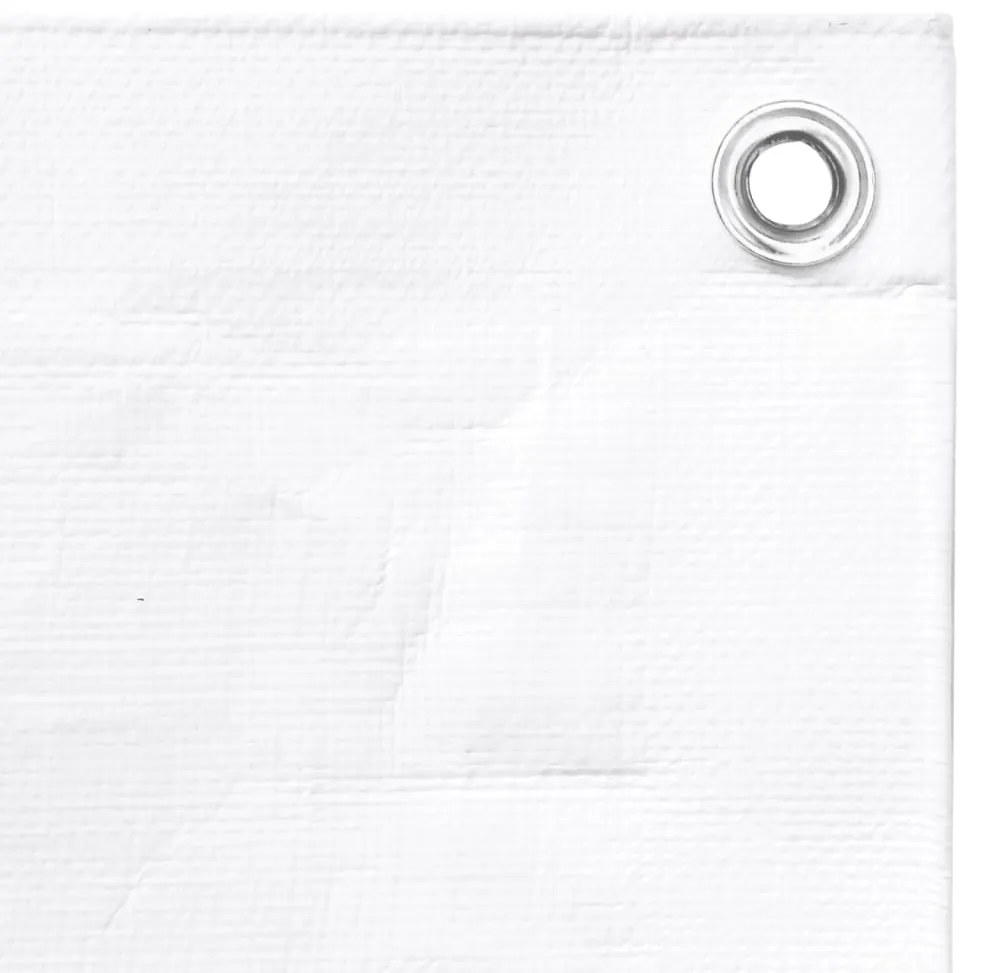 Lona 260 g/m² 4x6 m PEAD branco