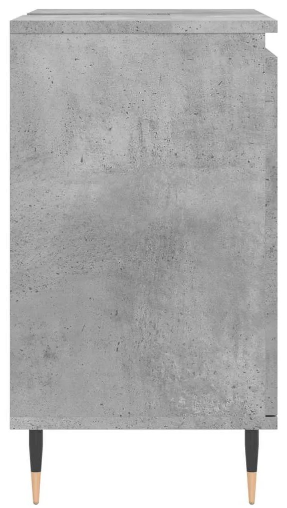 Armário casa de banho 58x33x60 cm deriv. madeira cinza cimento