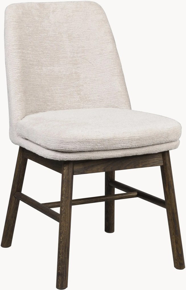 Cadeiras de jantar estofadas Amesbury, conjunto de 2