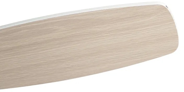 Ventilador de teto branco com comando remoto - Rotar Moderno