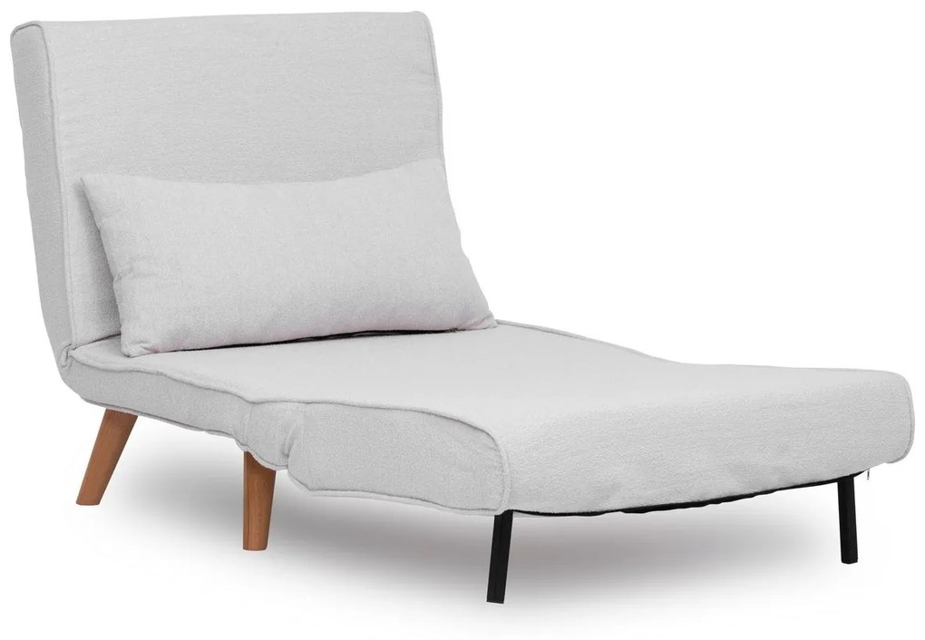Sofá-Cama Folde – Branco – 50x80x42 cm