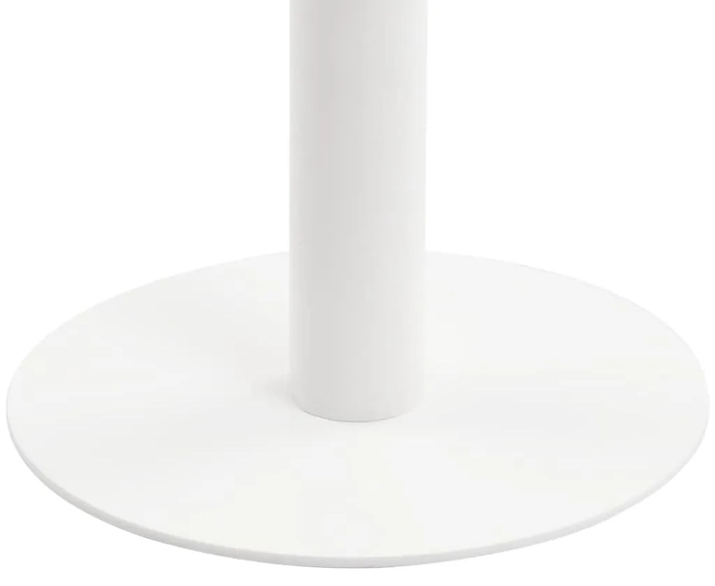 Mesa bistrô 60 cm MDF castanho-claro