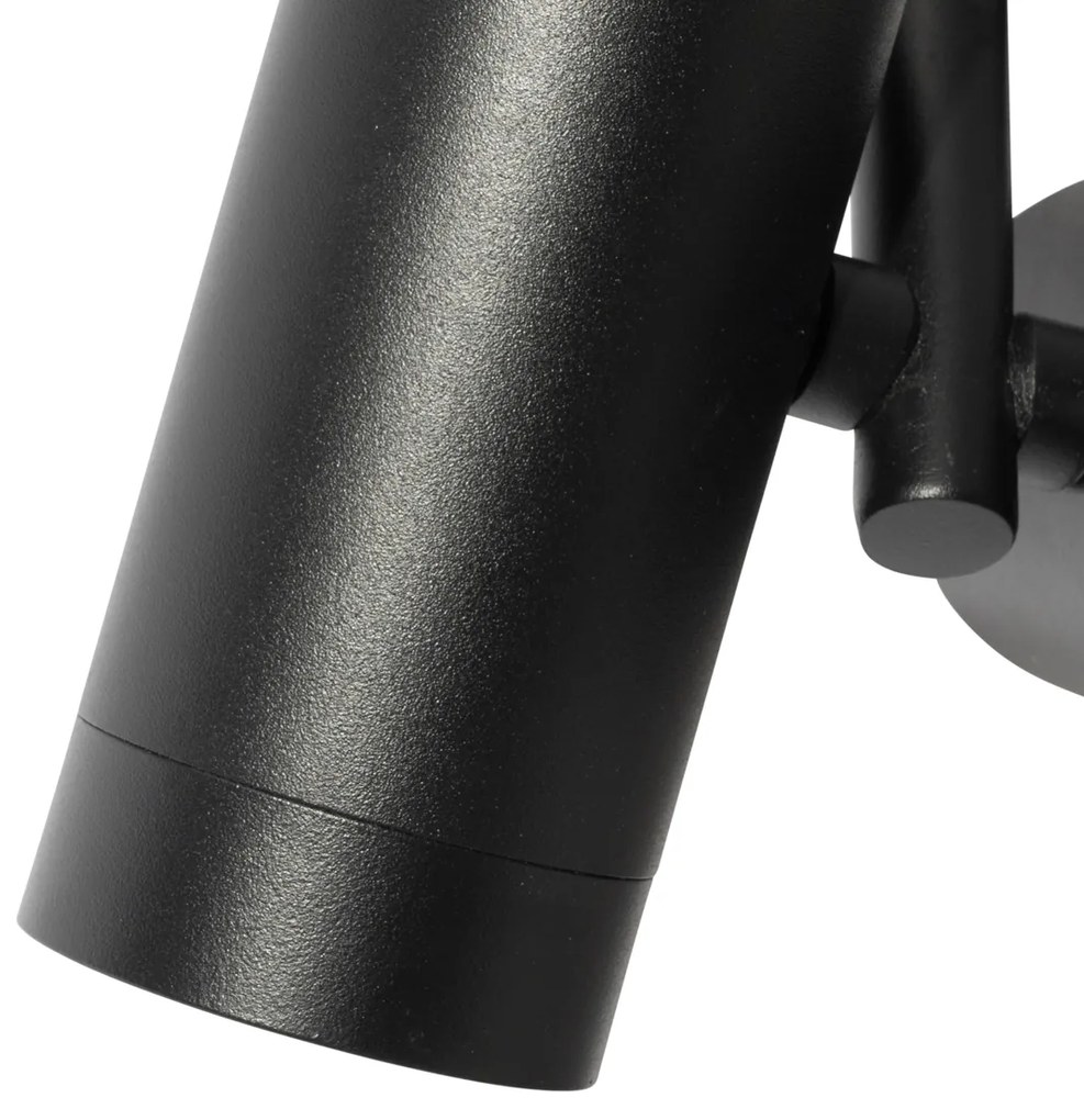 Sistema ferroviário moderno com 3 focos pretos monofásicos - Iconic Scopio