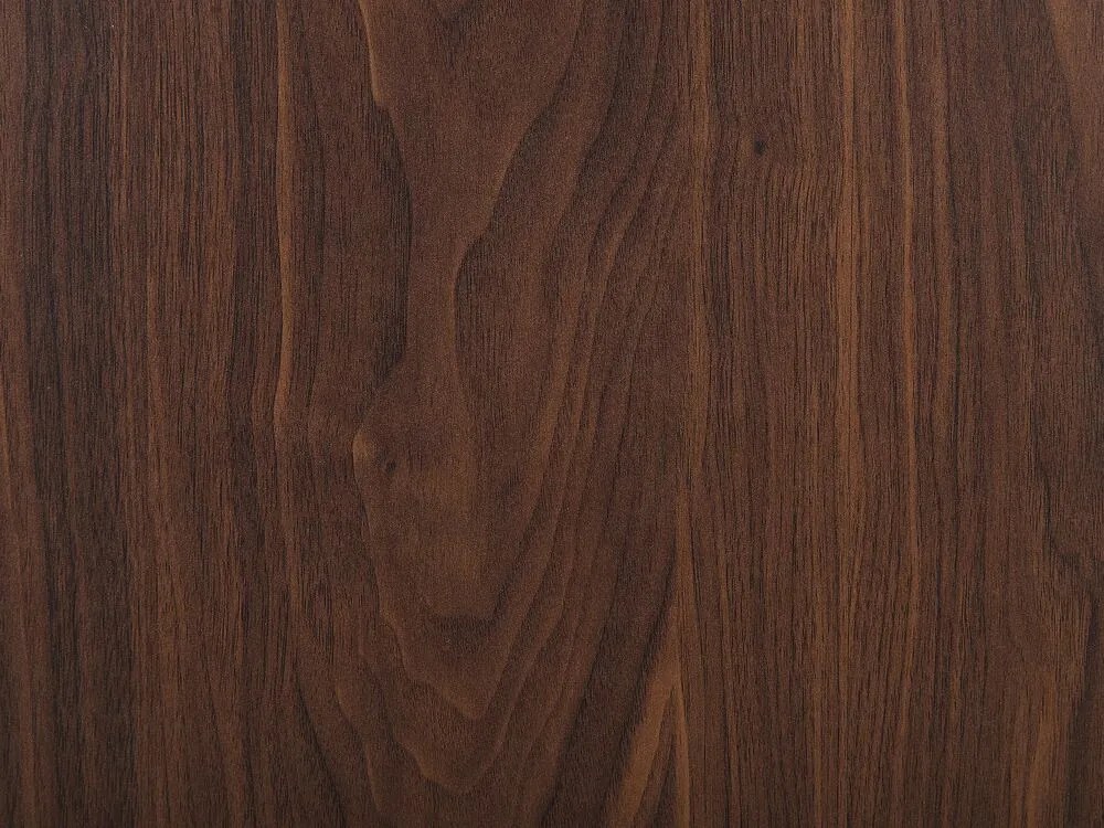 Aparador com 2 portas castanho escuro PERTH Beliani