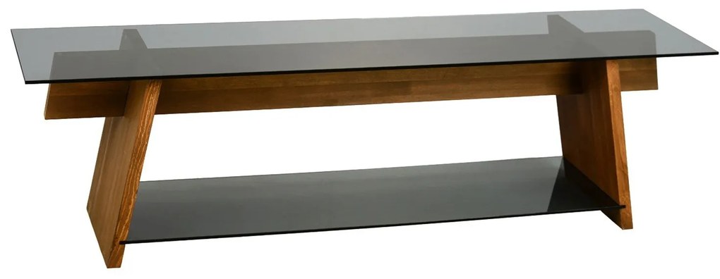 Móvel TV TV201 – Walnut Black – 158 cm