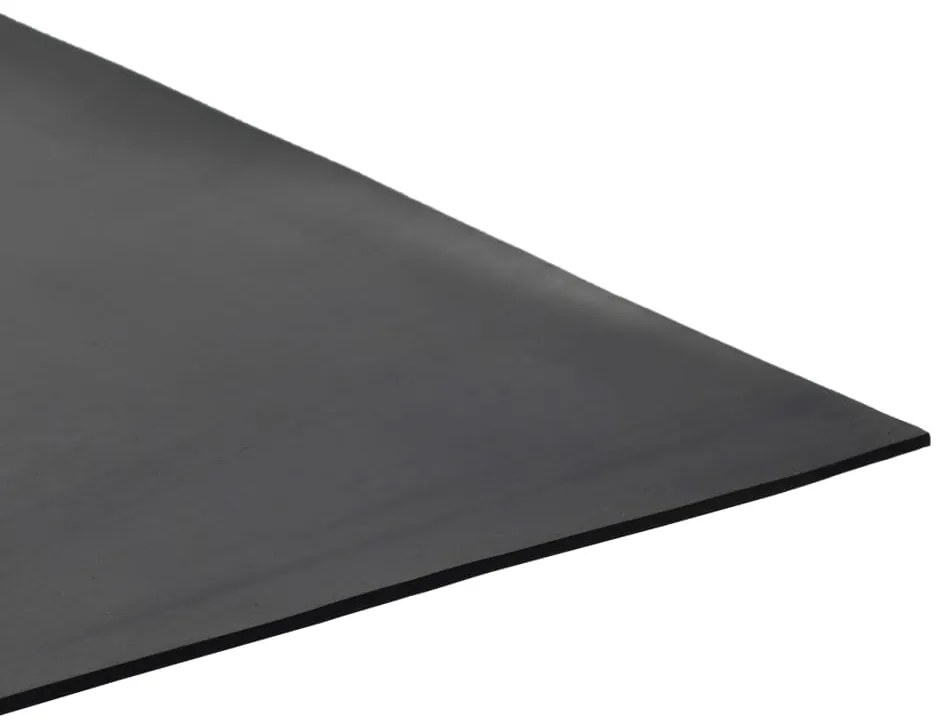 Tapete de borracha antiderrapante liso 1,2x2 m 2 mm