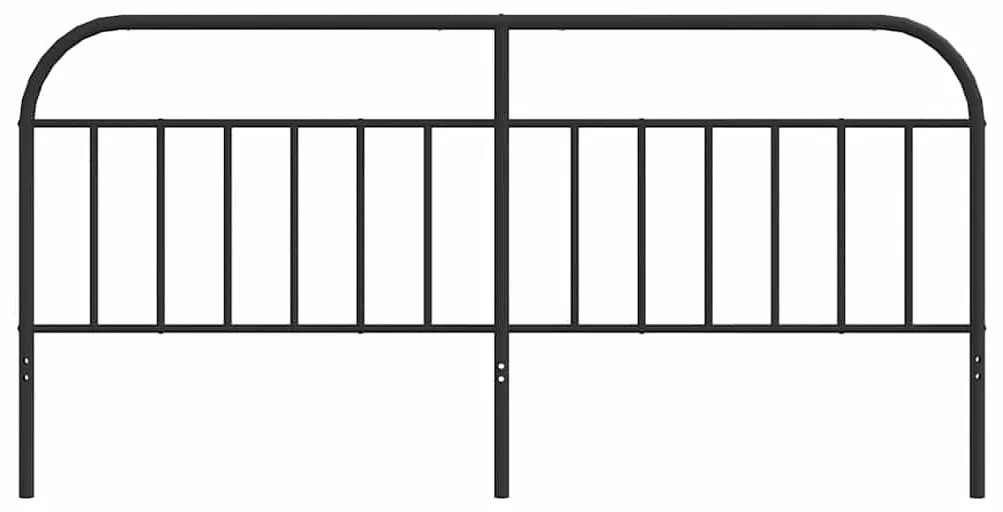 Cabeceira de cama 193 cm metal preto