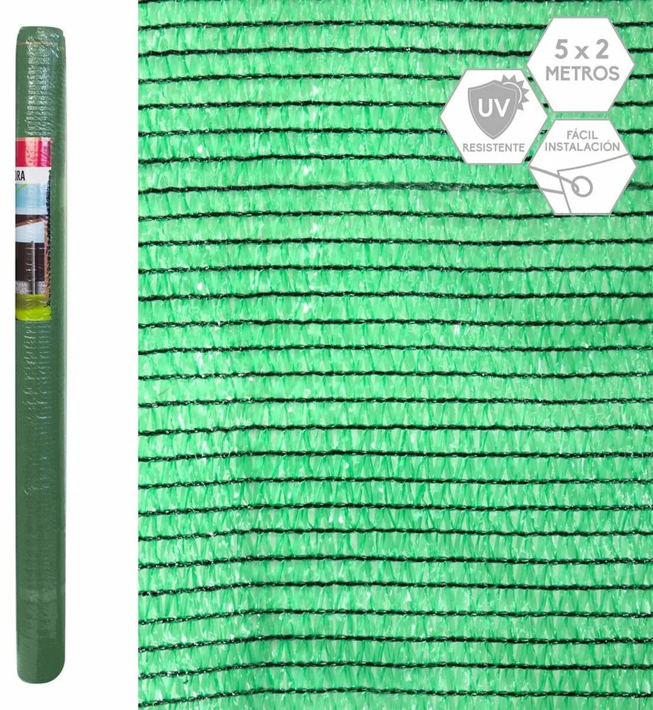 Rede de Ocultação Verde 500 x 1 x 200 cm
