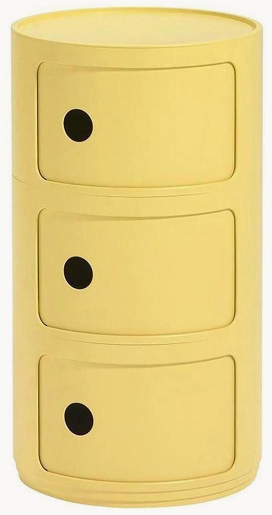 Armário de design Componibili, 3 elementos, Alt 59 cm
