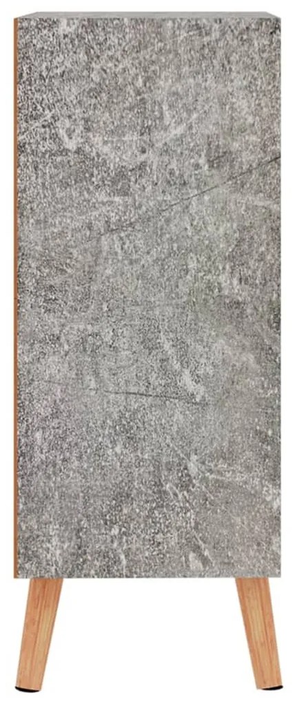 Aparador 60x30x72 cm derivados de madeira cinza cimento