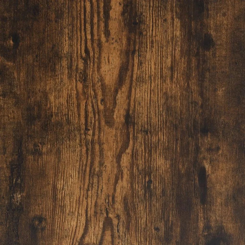 Sapateira 60x34x116 cm derivados de madeira carvalho fumado