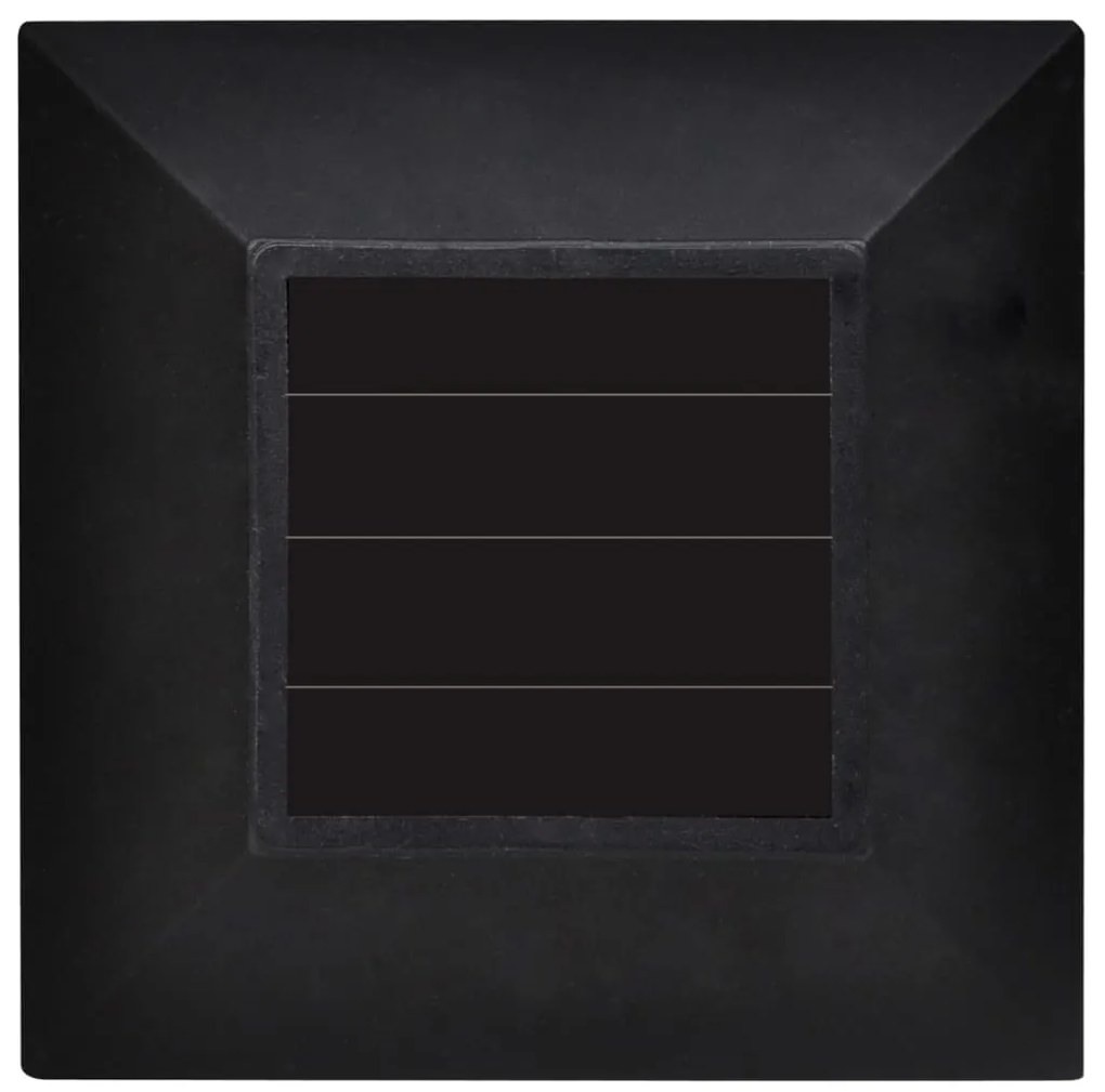 Conj. de luzes LED solares de exterior c/ estacas 12 pcs 8,6x8,6x38 cm