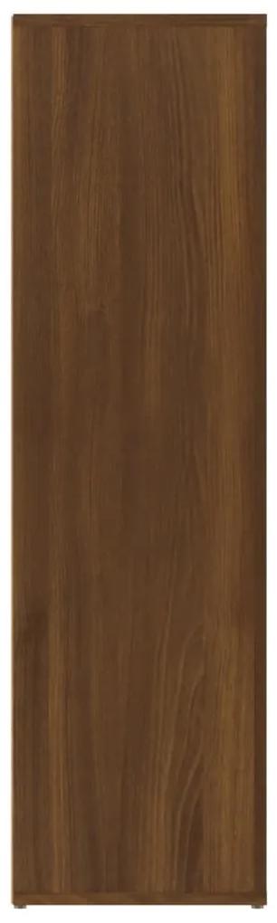 Aparador 80x30x106 cm derivados de madeira carvalho castanho