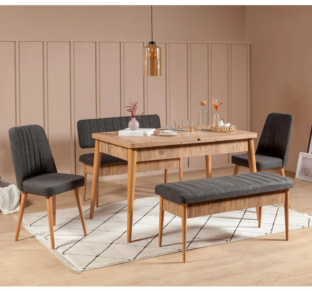 Banco Vina – Atlantic Pine – 110 cm x 85 cm x 40 cm