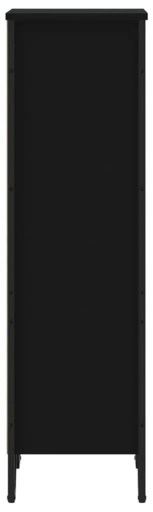 Estante 50x31x106 cm derivados de madeira preto