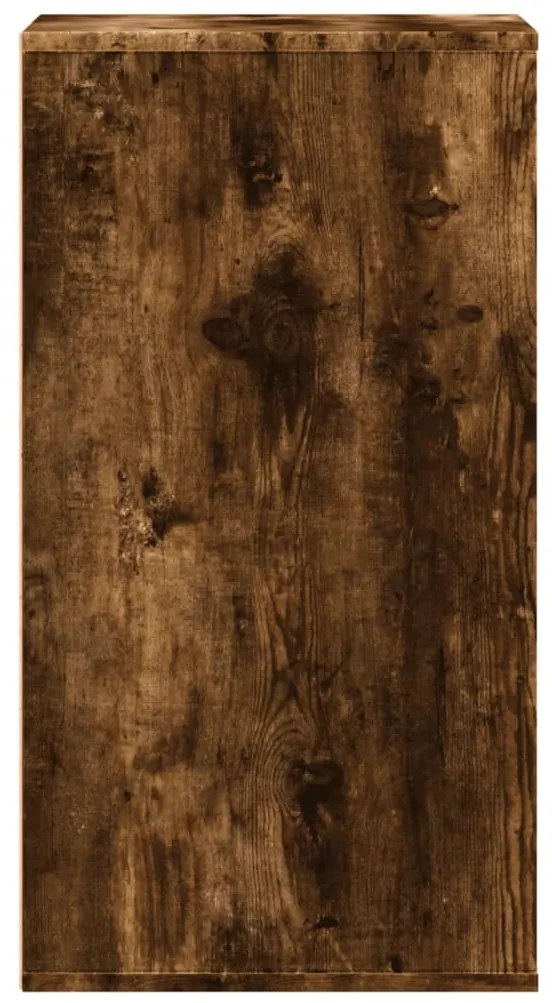 Cómoda com 4 Gavetas - 40x41x76 cm - derivados de madeira - carvalho r
