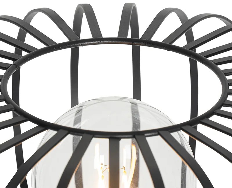 Candeeiro de pé design preto - Johanna