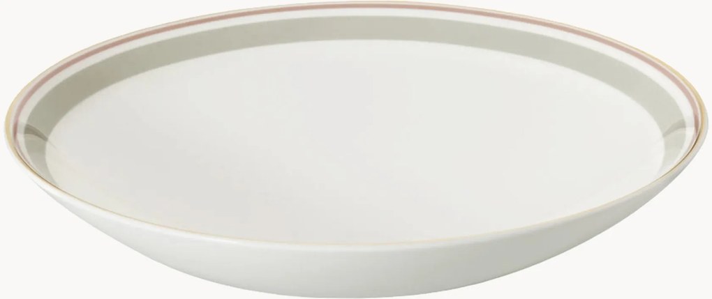 Taças de servir em porcelana fine bone china Capri, conjunto de 6