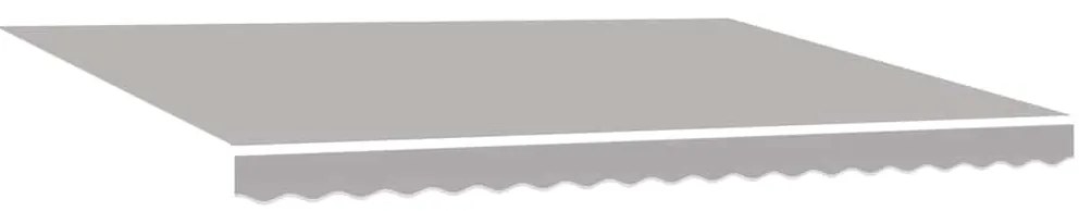 Toldo Retrátil Automático Cinza Claro 450x300 cm