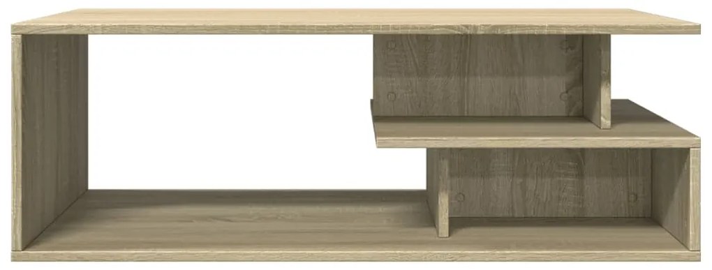 Mesa de centro 102x55x35 madeira processada carvalho sonoma
