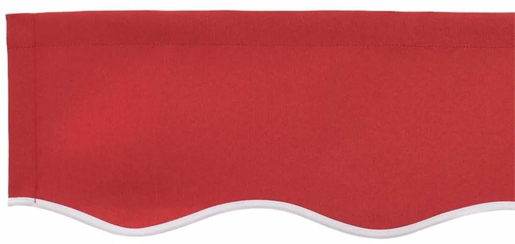 Valance pra Toldos de 3,5 m Vermelho 3,3 x 0,2 m