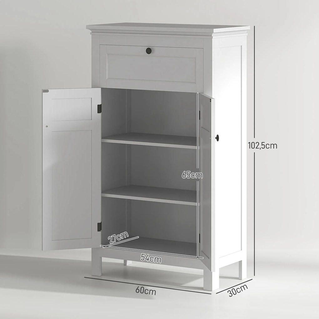 Armário Moderno – Modelo Ålesund – 60x30x102 – Armazenamento Vertical