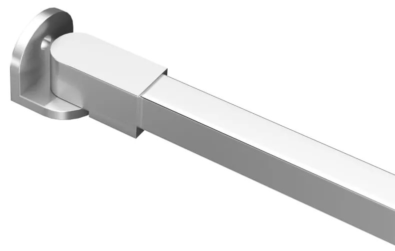 Braço de apoio para cabine de duche aço inoxidável 47,5 cm