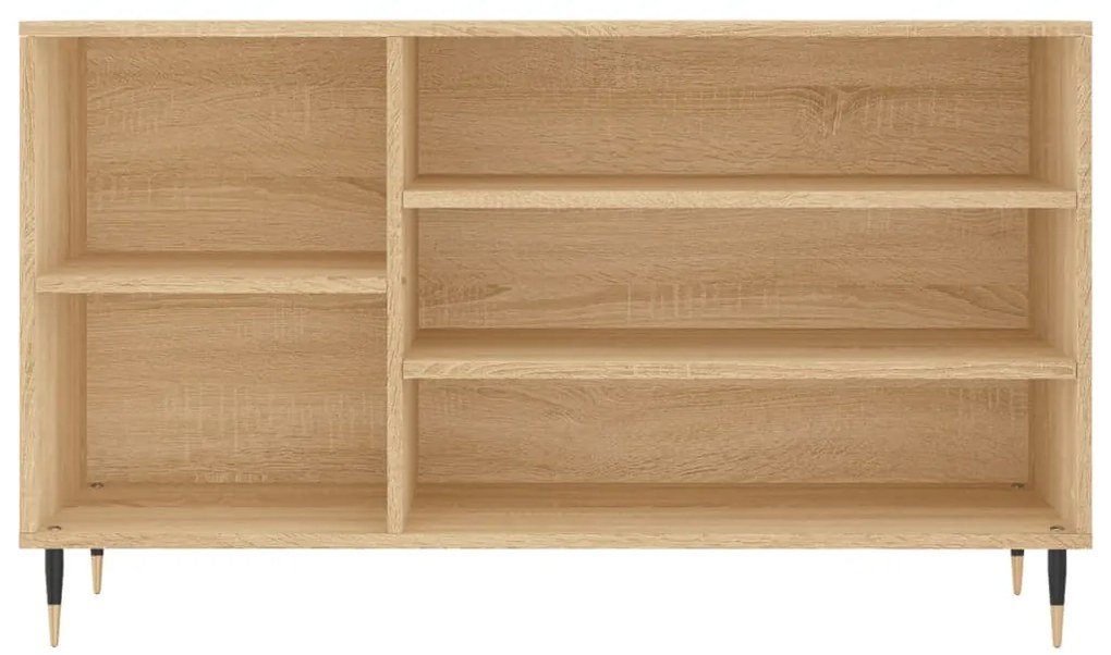 Sapateira 102x36x60 cm derivados de madeira carvalho sonoma
