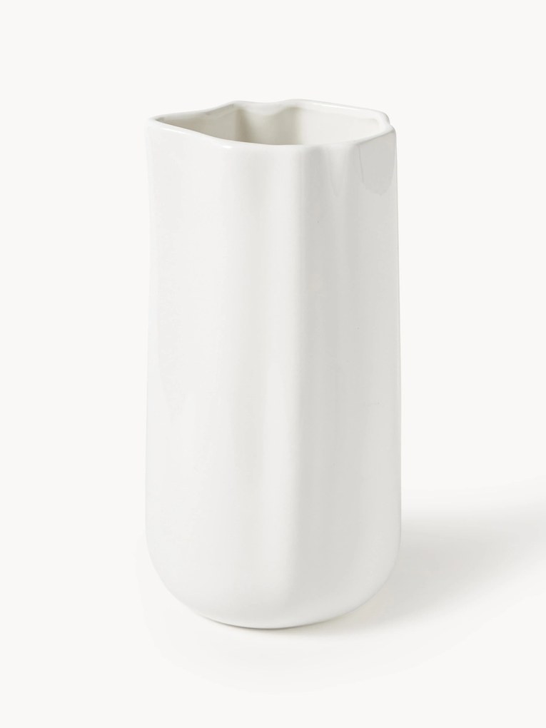 Jarro de água de porcelana com forma orgânica Joana, 1,6 L