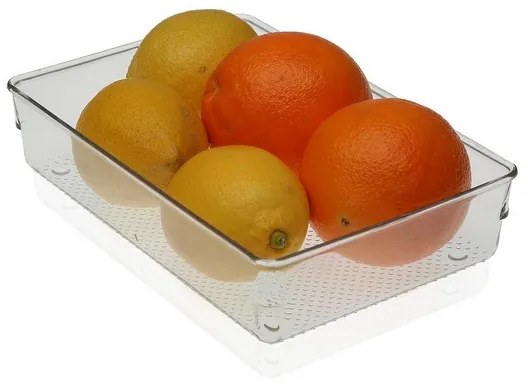 Organizador para Gavetas Plástico (15,3 X 5,6 X 23 cm) Geladeira