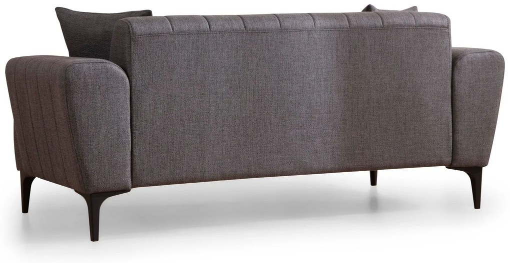 Sofá de 2 Lugares Hamlet – Cinzento Escuro – 180x95x77 cm